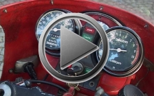 Ducati Mike Hailwood Replica MHR rental hire motorcycle touring holiday - Starting the Hailwood film